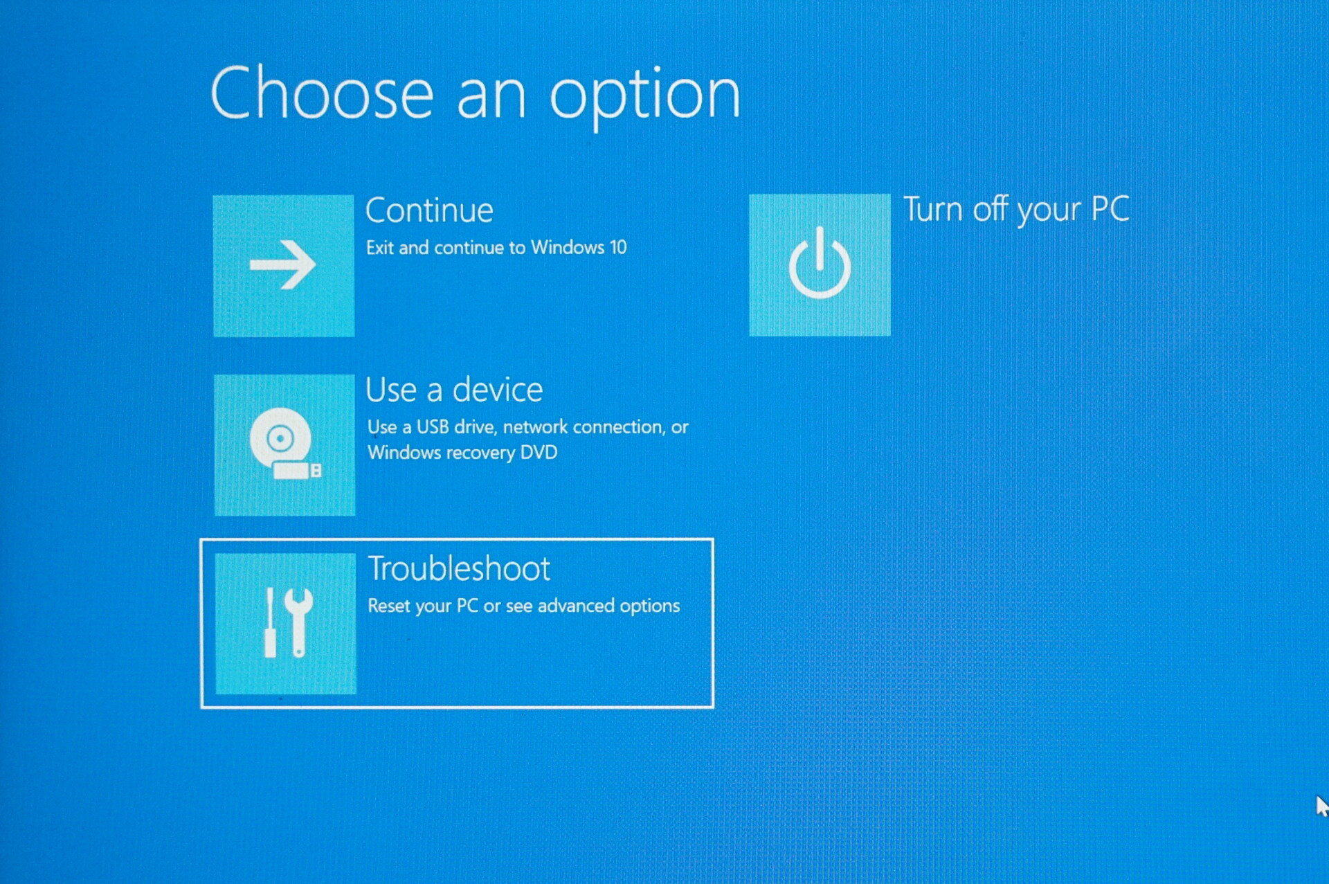 Windows 10 troubleshoot - how to do a System Restore on Windows 10