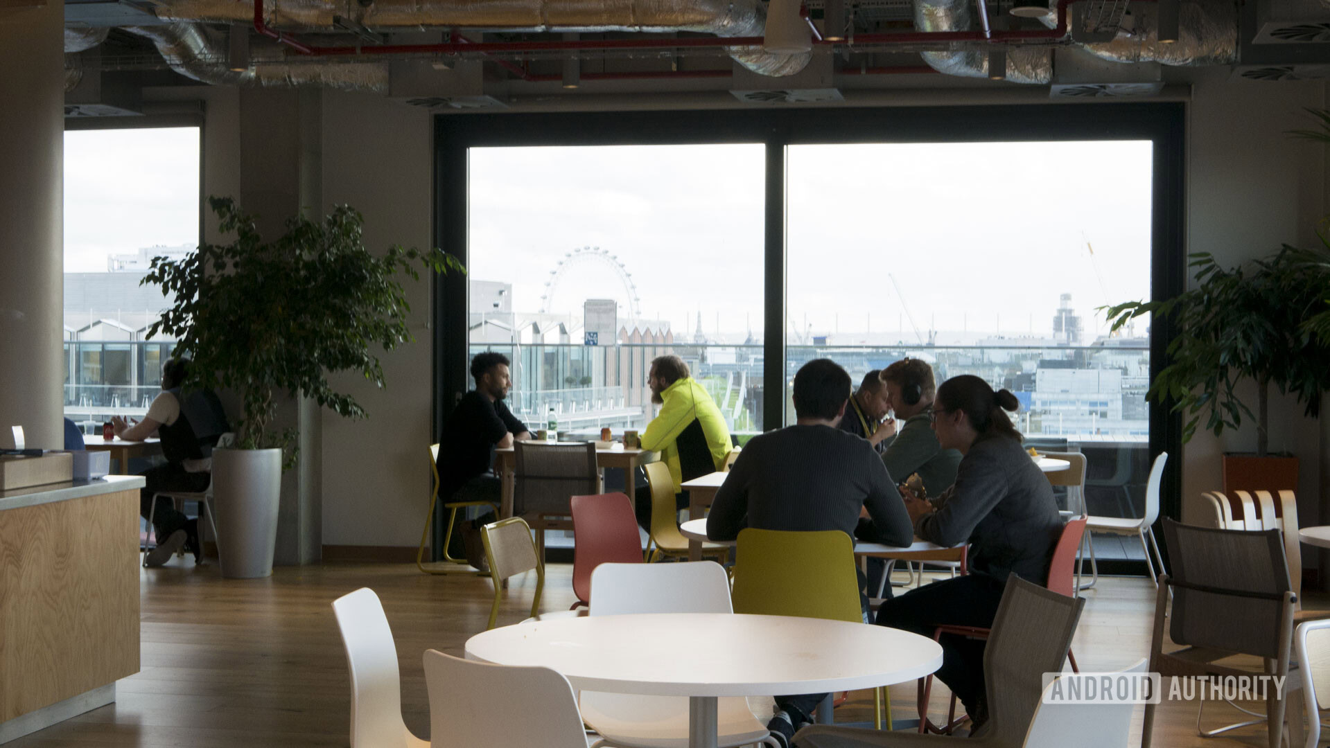 Facebook Office London Cafe