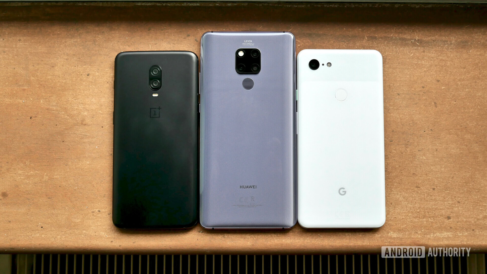 HUAWEI Mate 20 X vs OnePlus 6T vs Google Pixel 3 XL