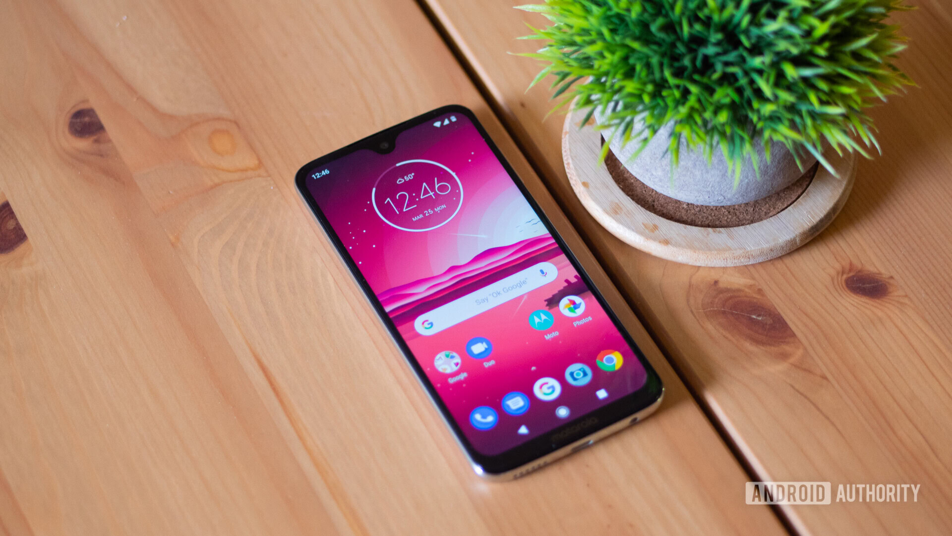 Moto G7 display