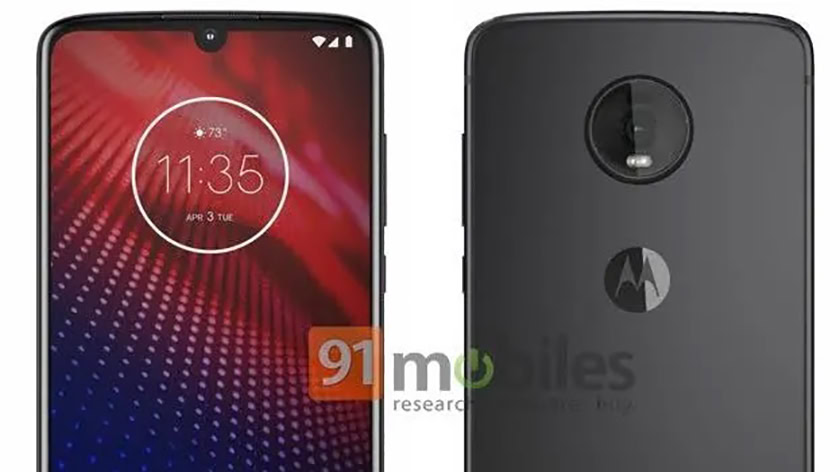 Leaked renders of the Motorola Moto Z4.