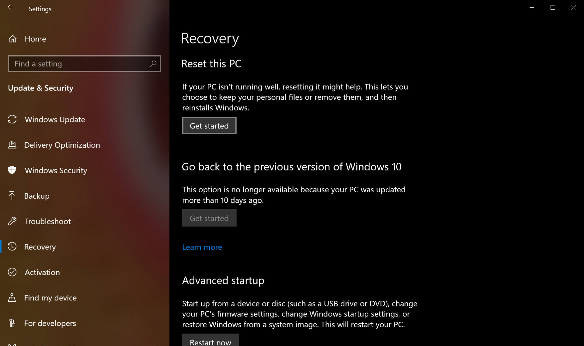 How to update Windows 10