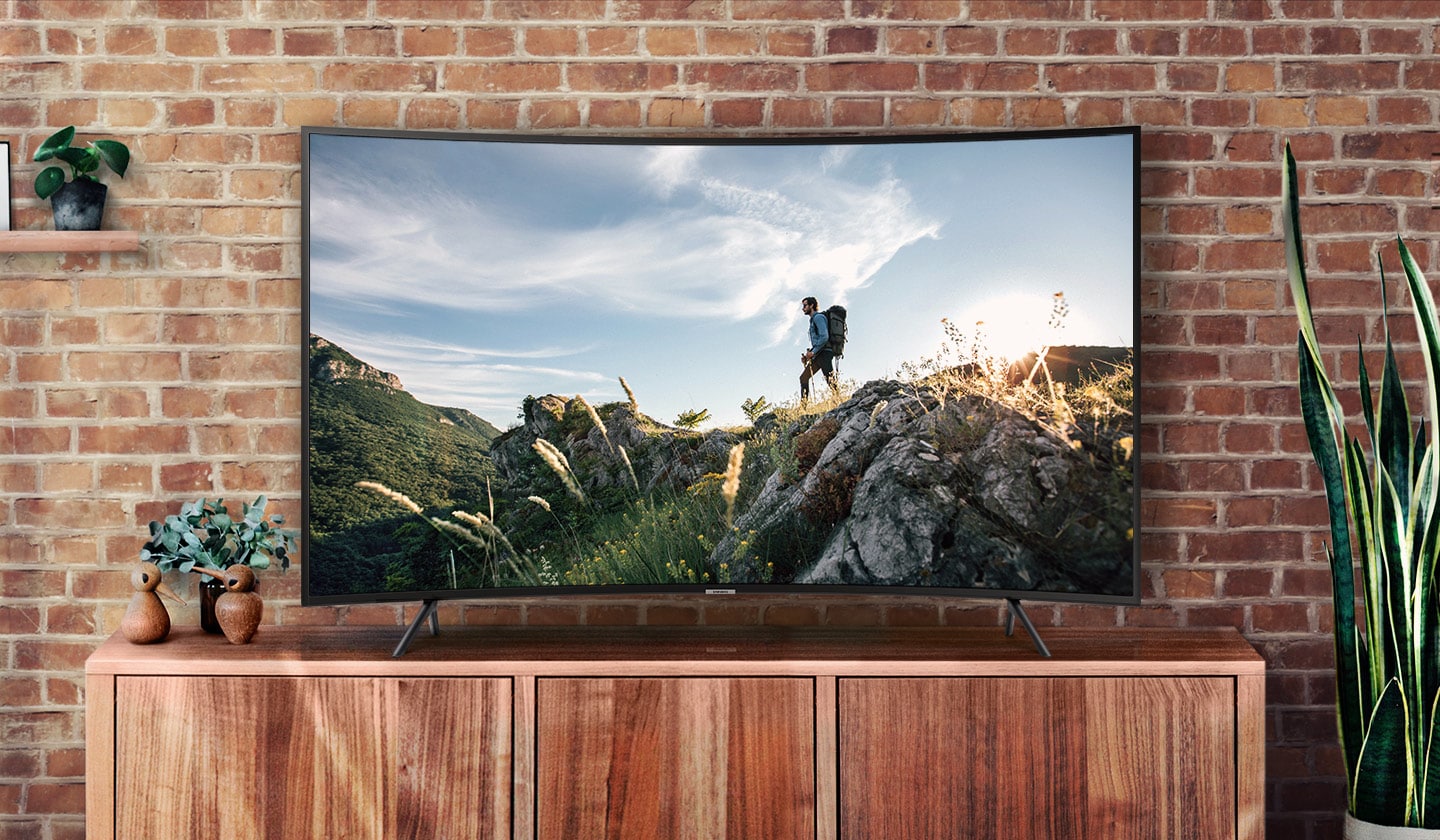 Samsung 55 UHD 4K Curved Smart TV NU7300