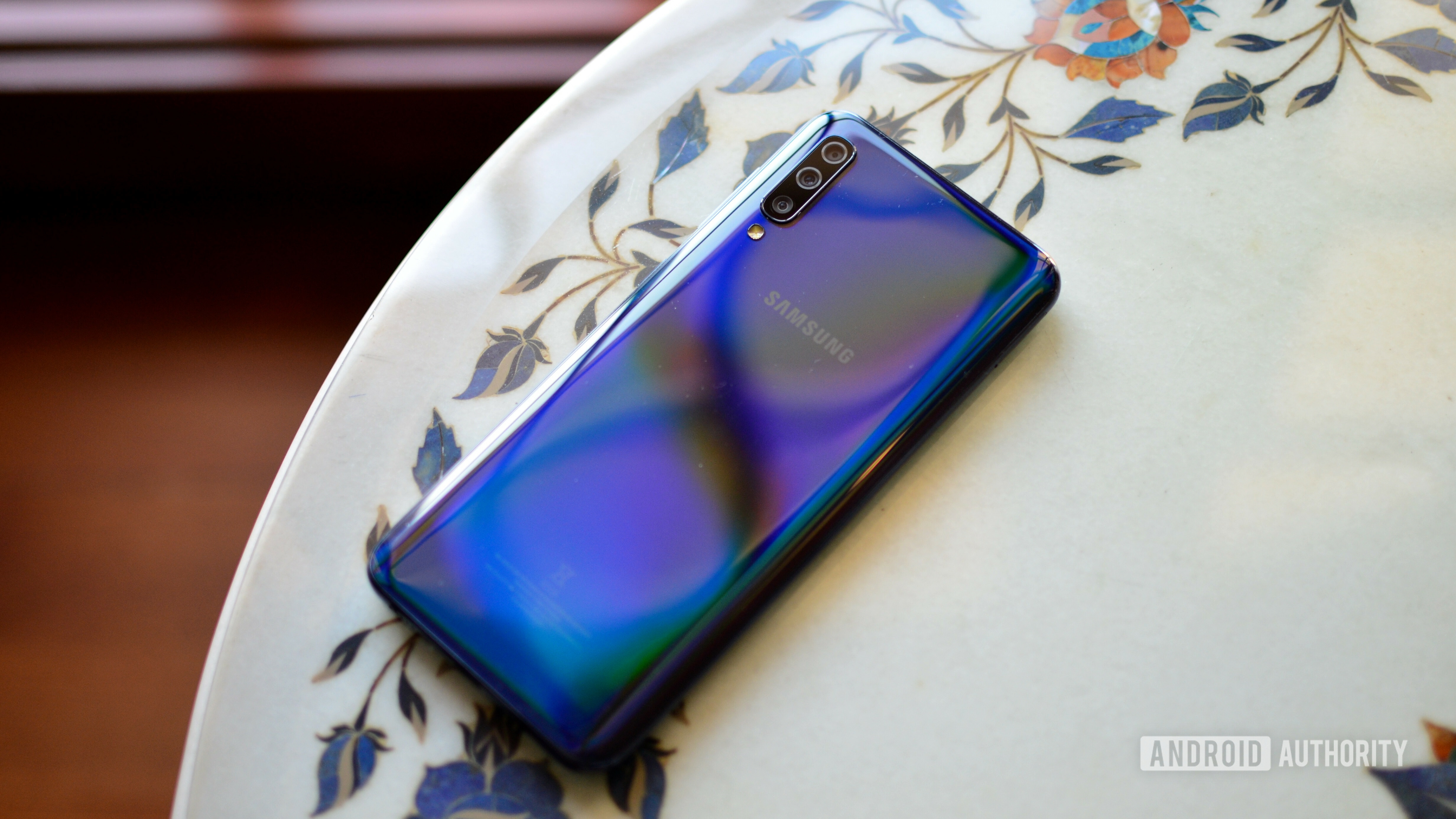 Back side of the Samsung Galaxy A50