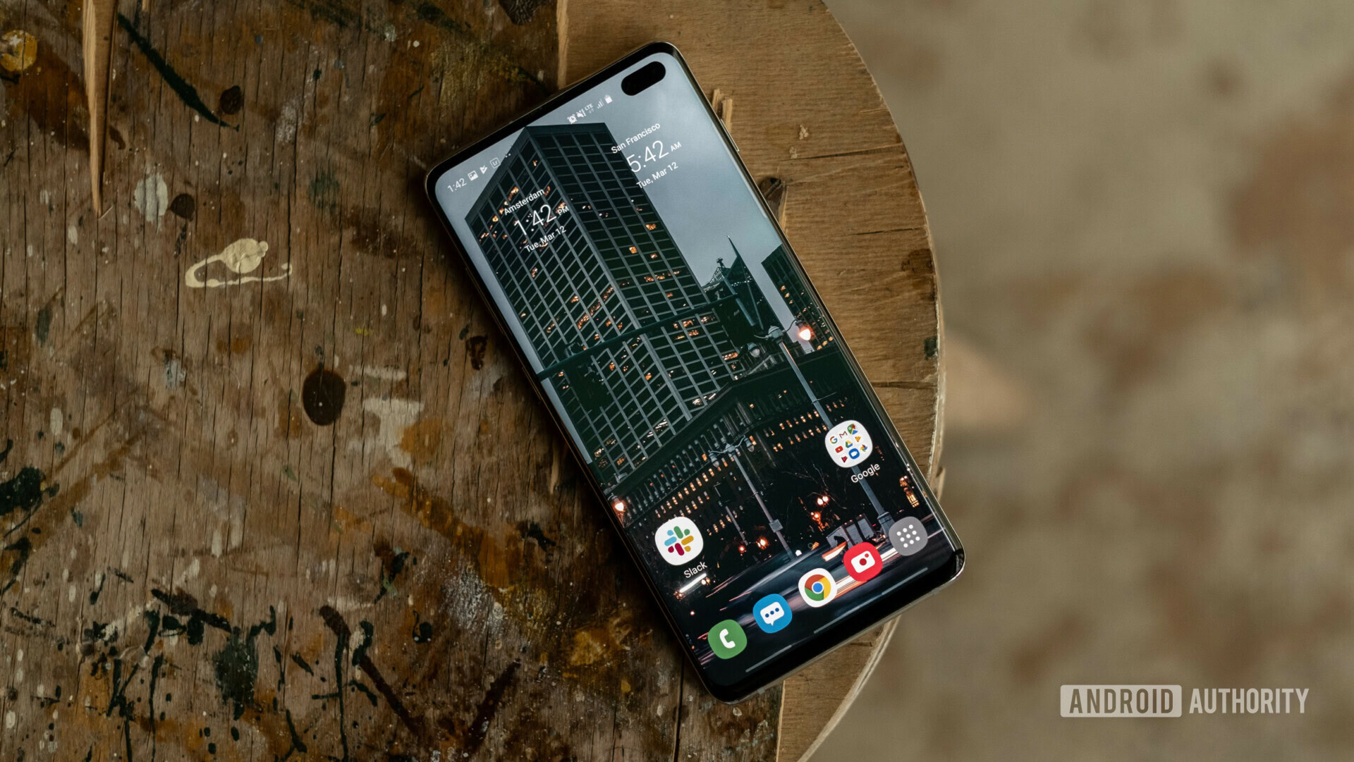 Samsung Galaxy S10 Plus Home Screen