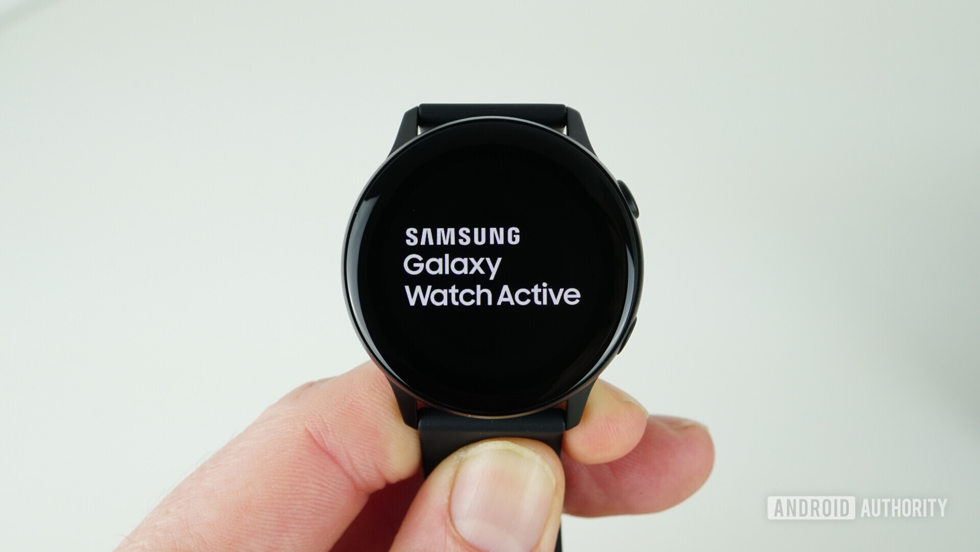 Samsung Galaxy Watch Active boot screen