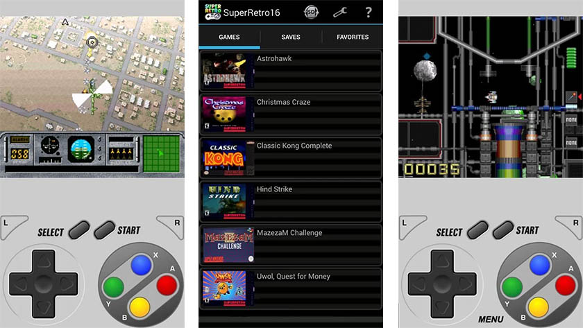 SuperRetro16 is one of the best snes emulators for android