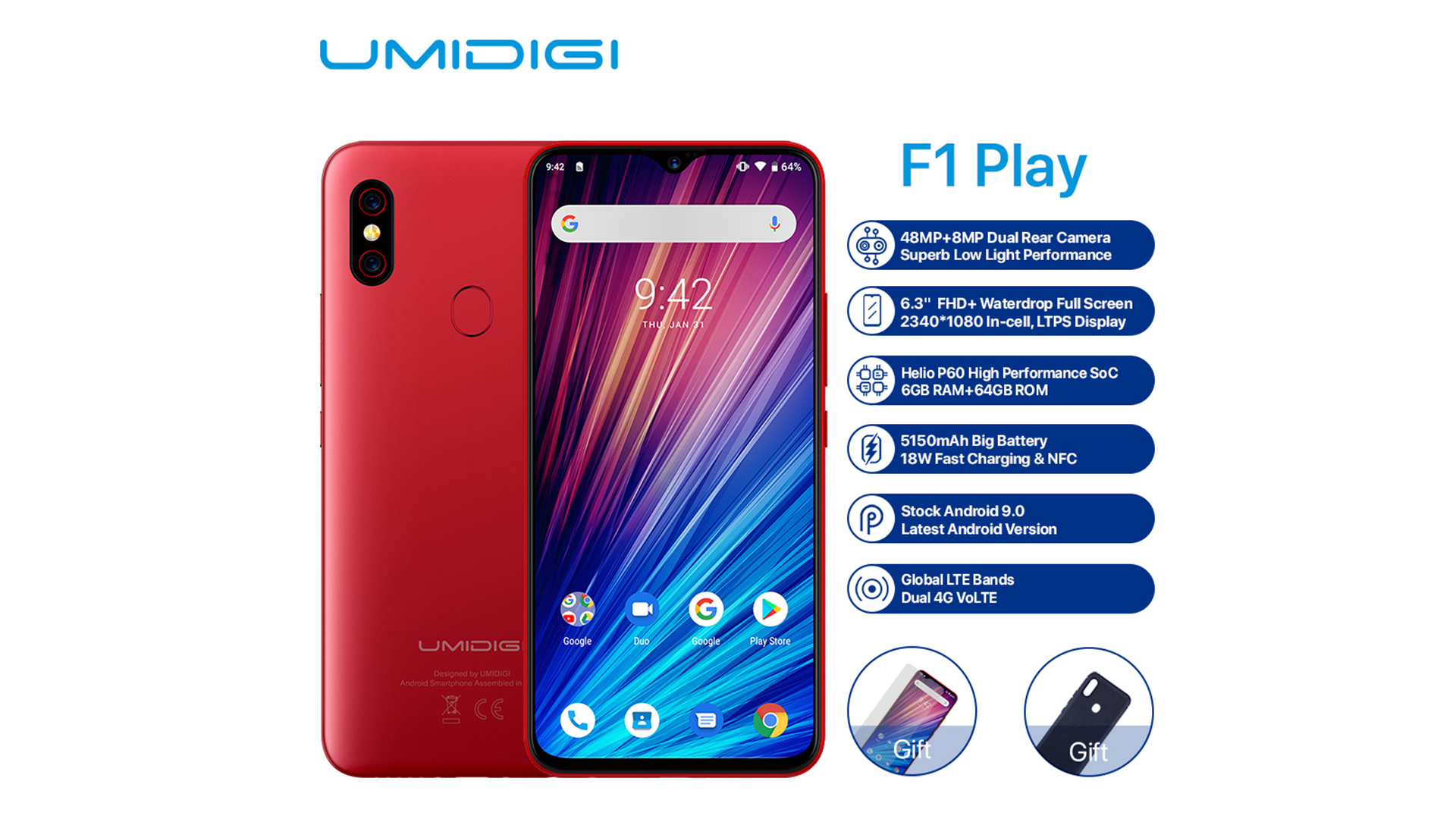 The UMIDIGI F1 Play features flagship specs and is on sale for $199.99