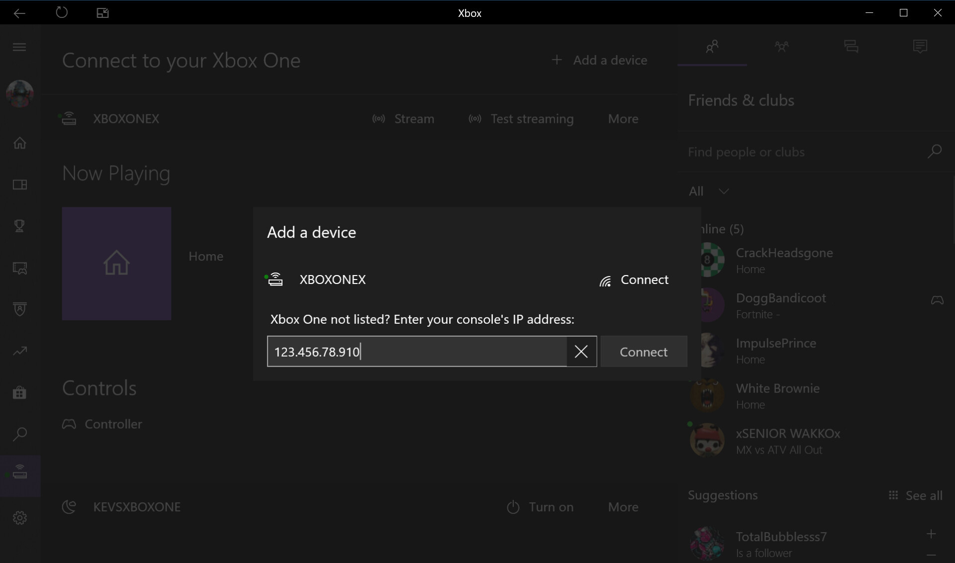 How to stream the Xbox One to Windows 10