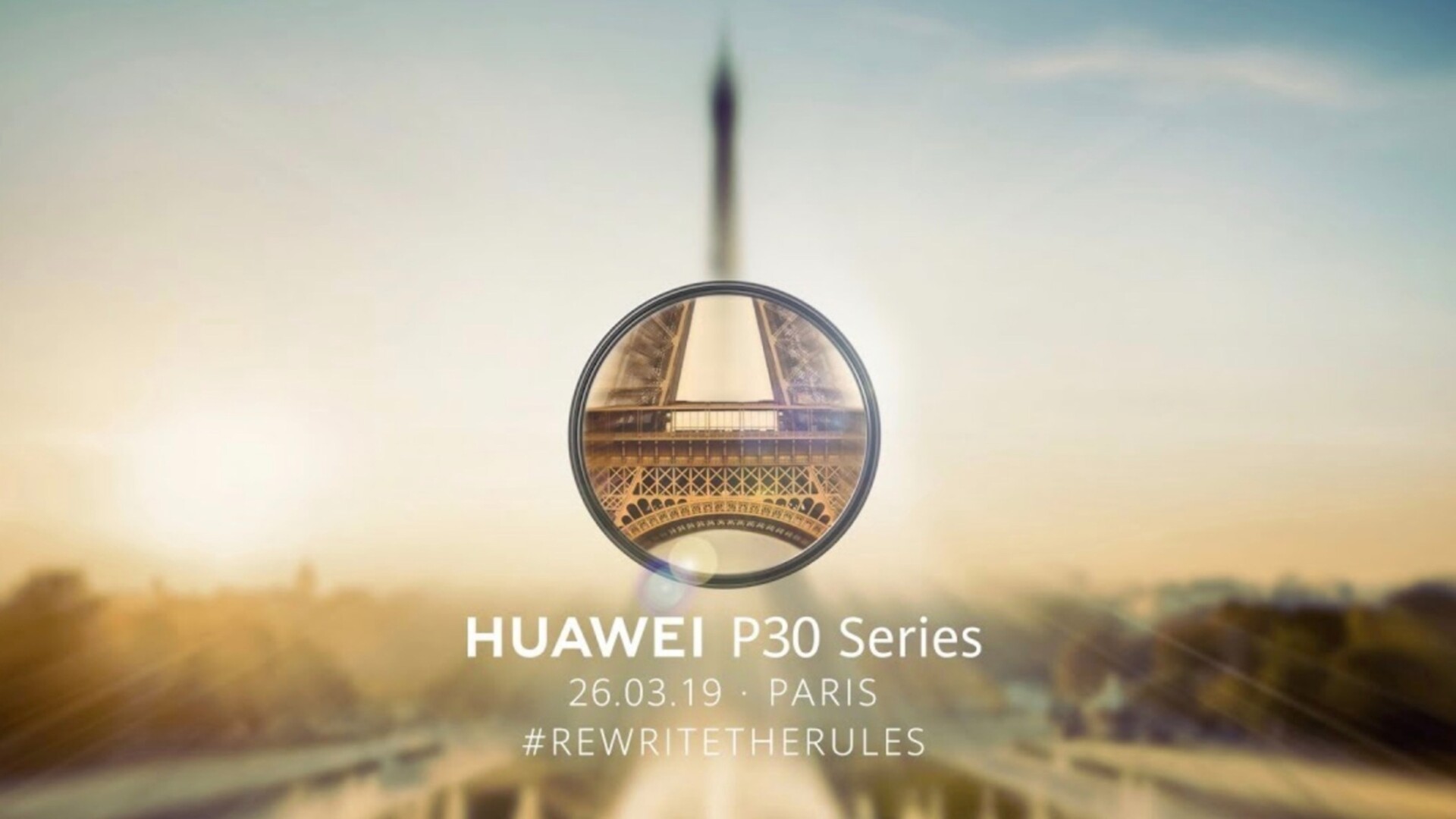 Huawei P30 Pro launch livestream teaser - Huawei P30 launch