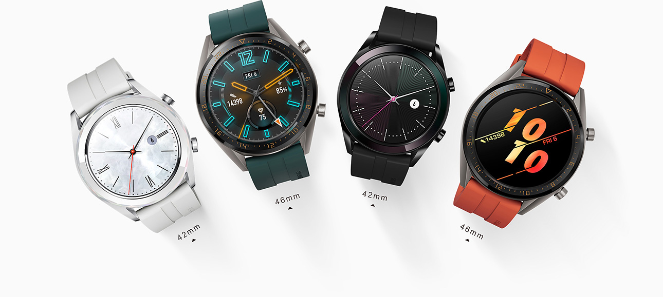 huawei watch gt different sizes 46mm and 42mm