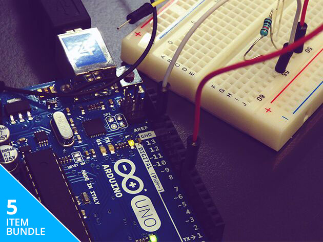 Arduino Uno Ultimate Starter Kit and Course Bundle