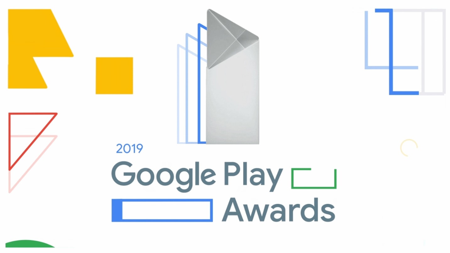 Screenshot of the 2019 Google Play Awards.