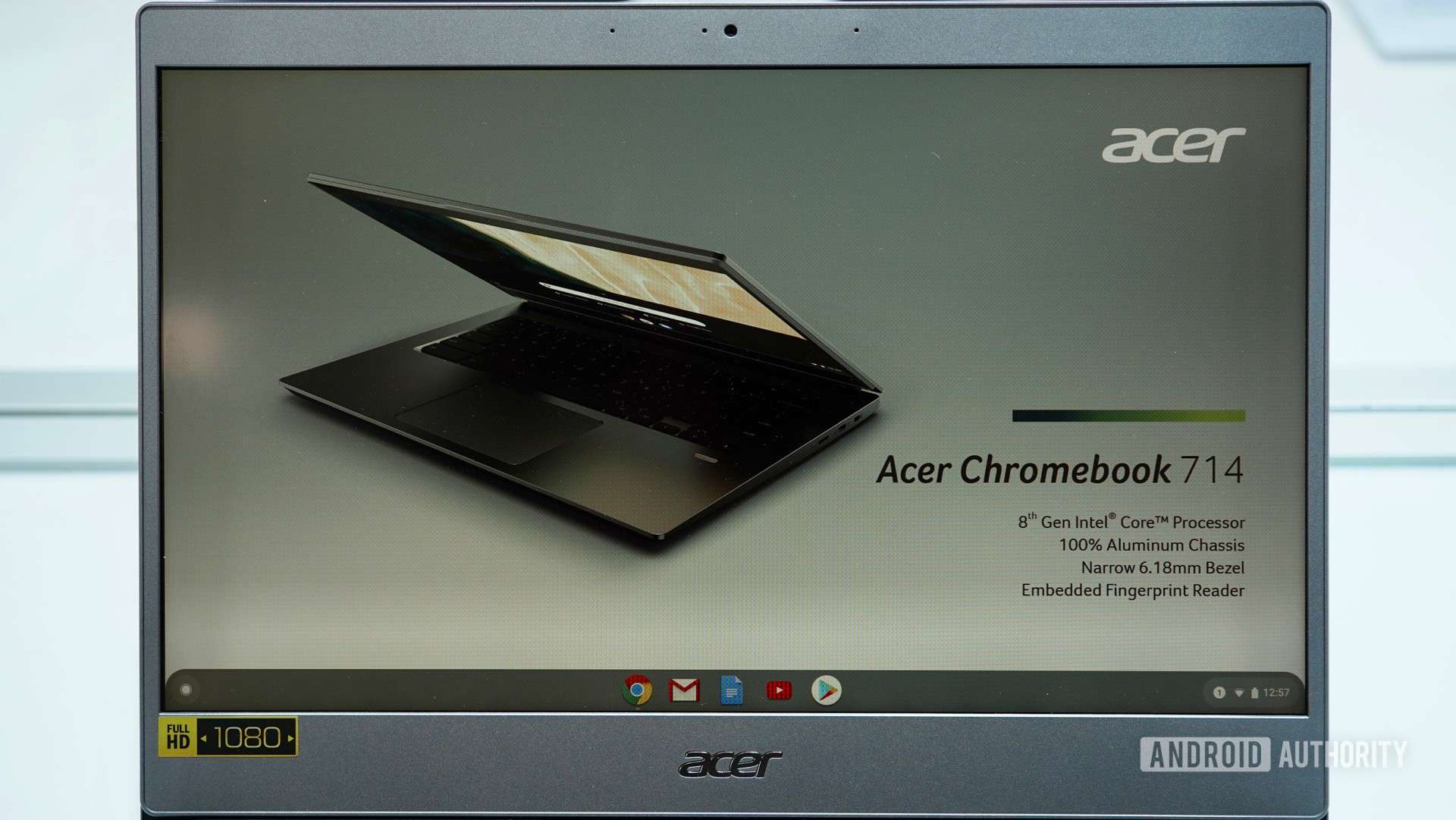 Acer Chromebook 714 display