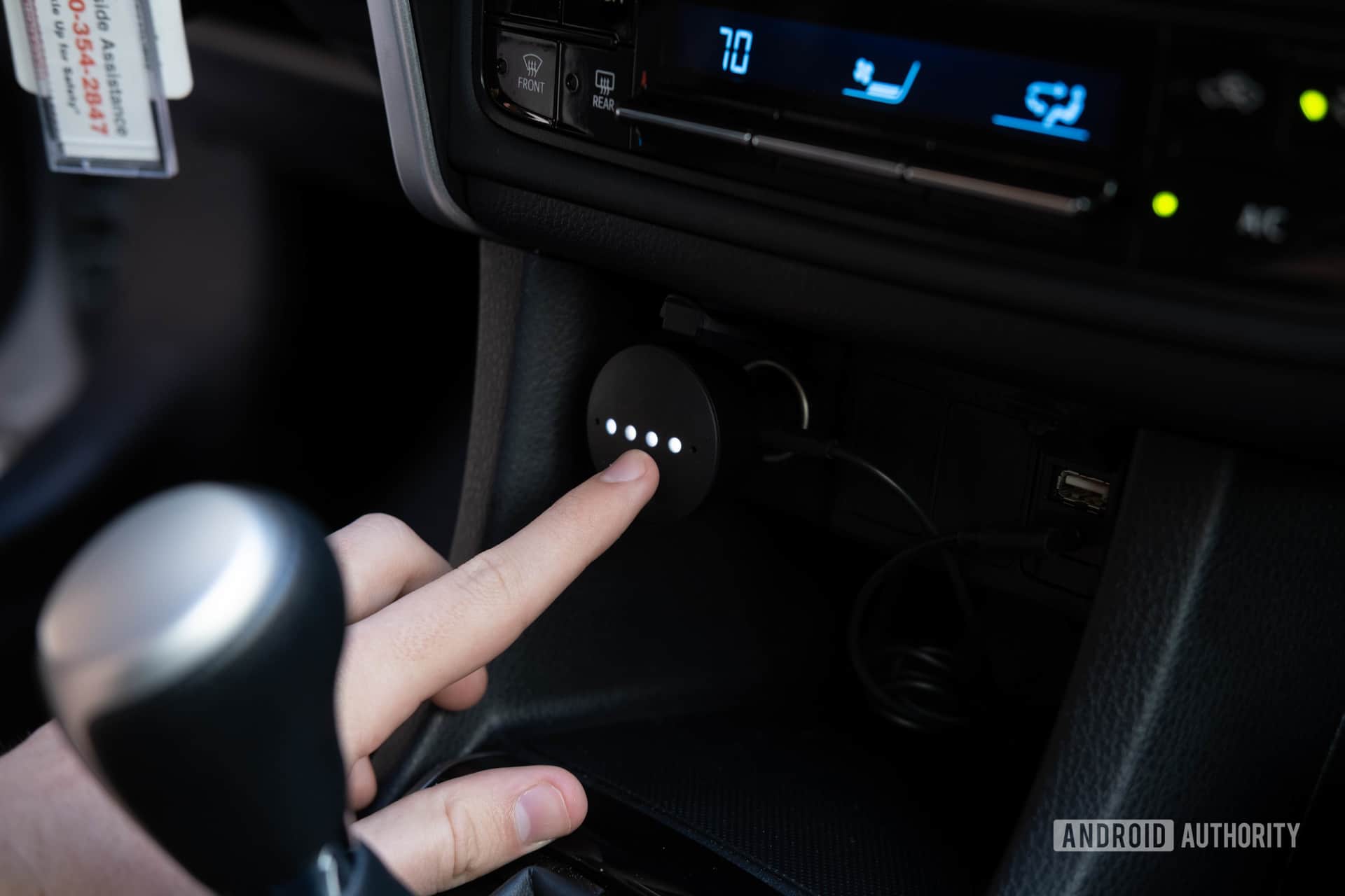 Anker Roav Bolt touch activation