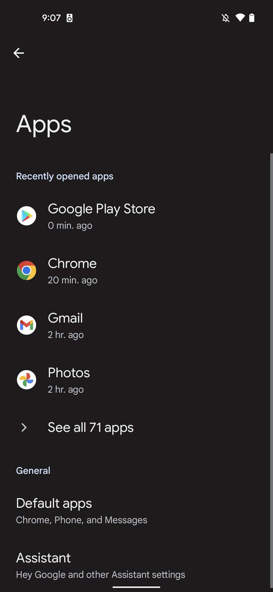 Clear Google Play Store storage 2