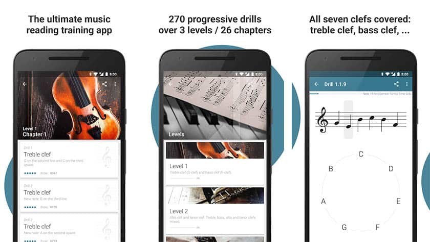 Complete Music Reading Trainer - best new android apps