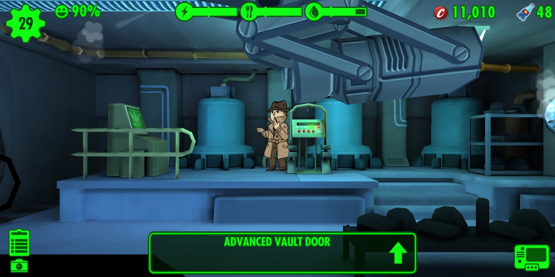 Fallout Shelter tips mysterious stranger