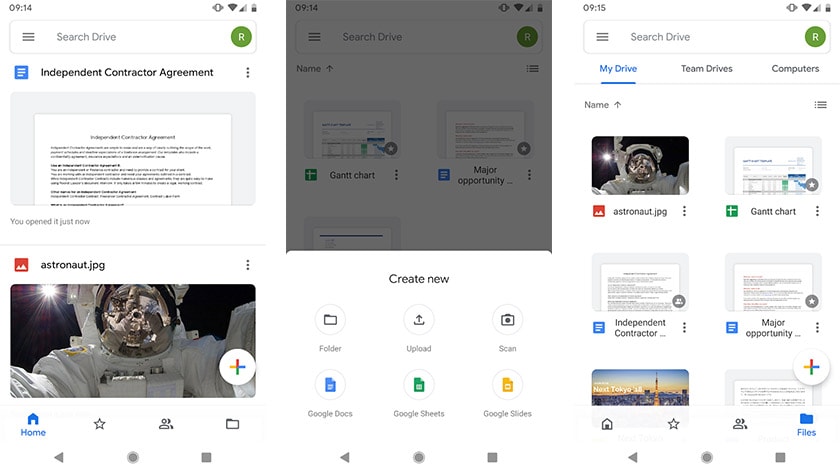 Google Drive is one of the best data apps for android