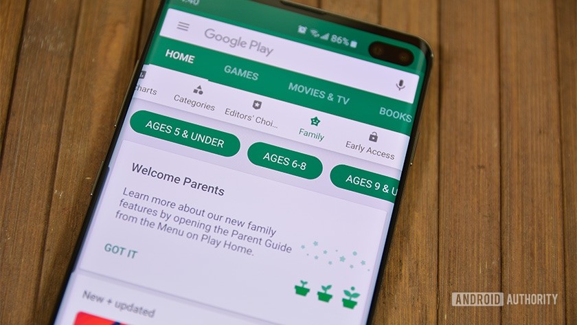 The Google Play Store will host security updates.