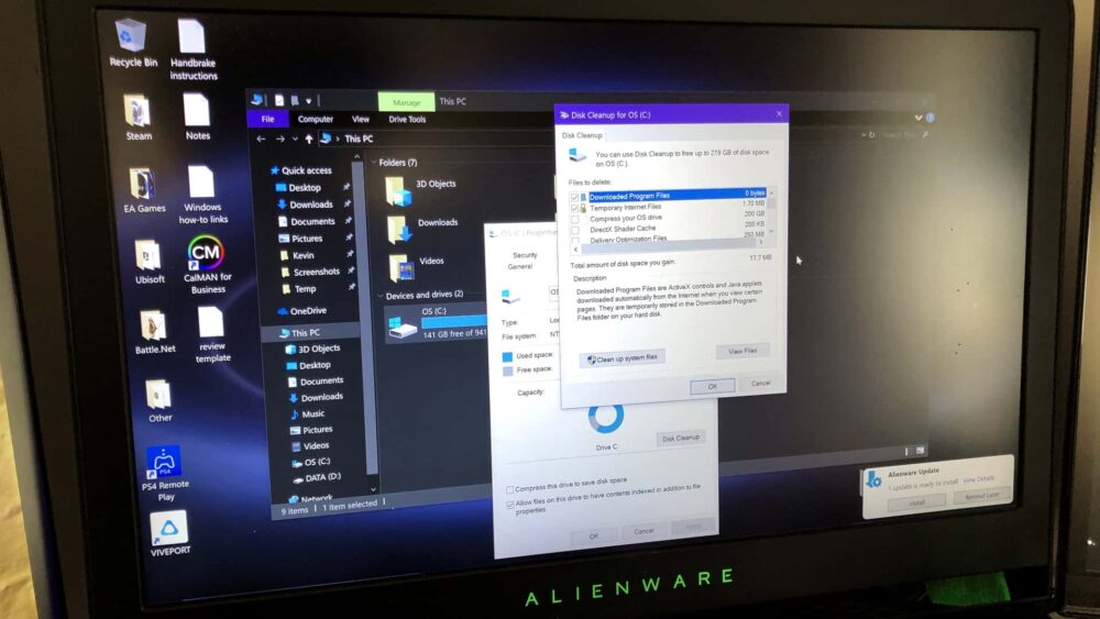 Drive Scan Pc How to scan and clean your drive in Windows 10 for better performance
