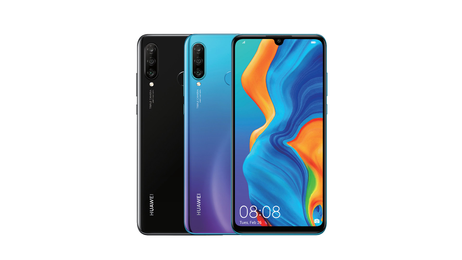 The HUAWEI P30 Lite.