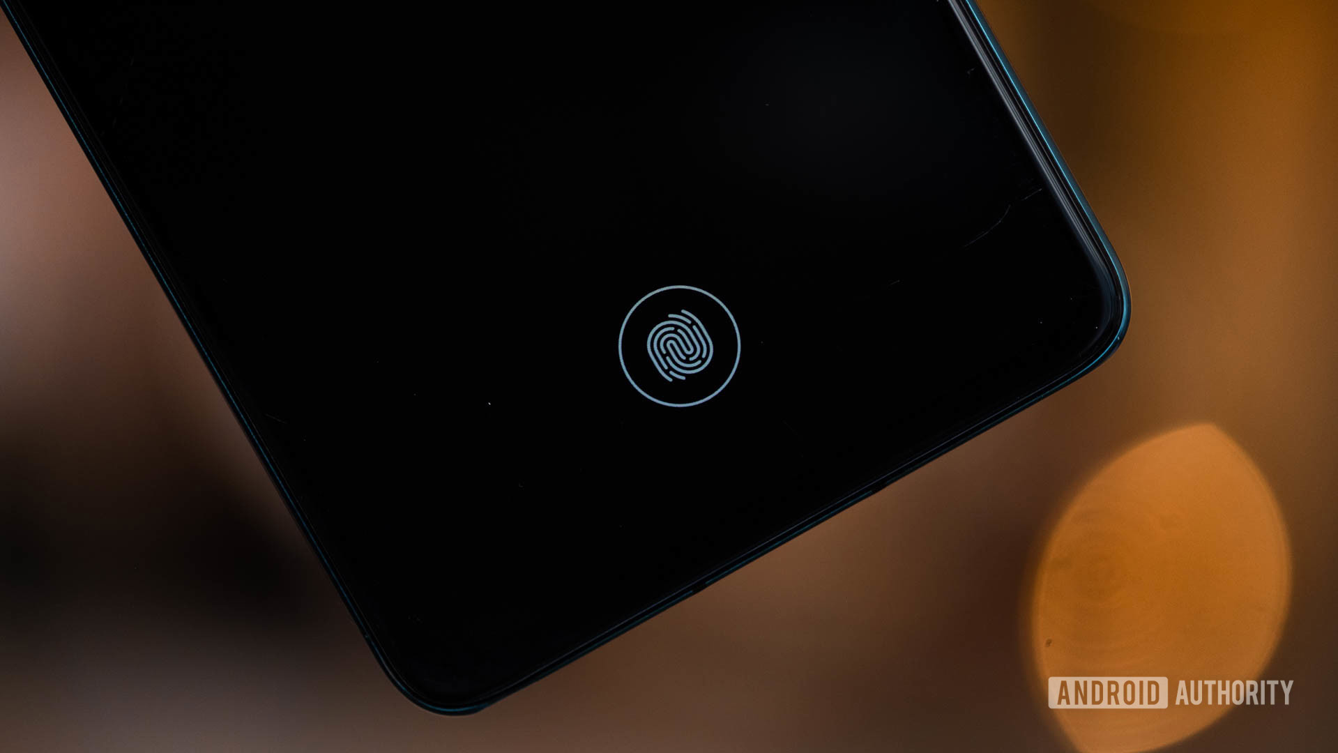 HUAWEI P30 fingerprint reader