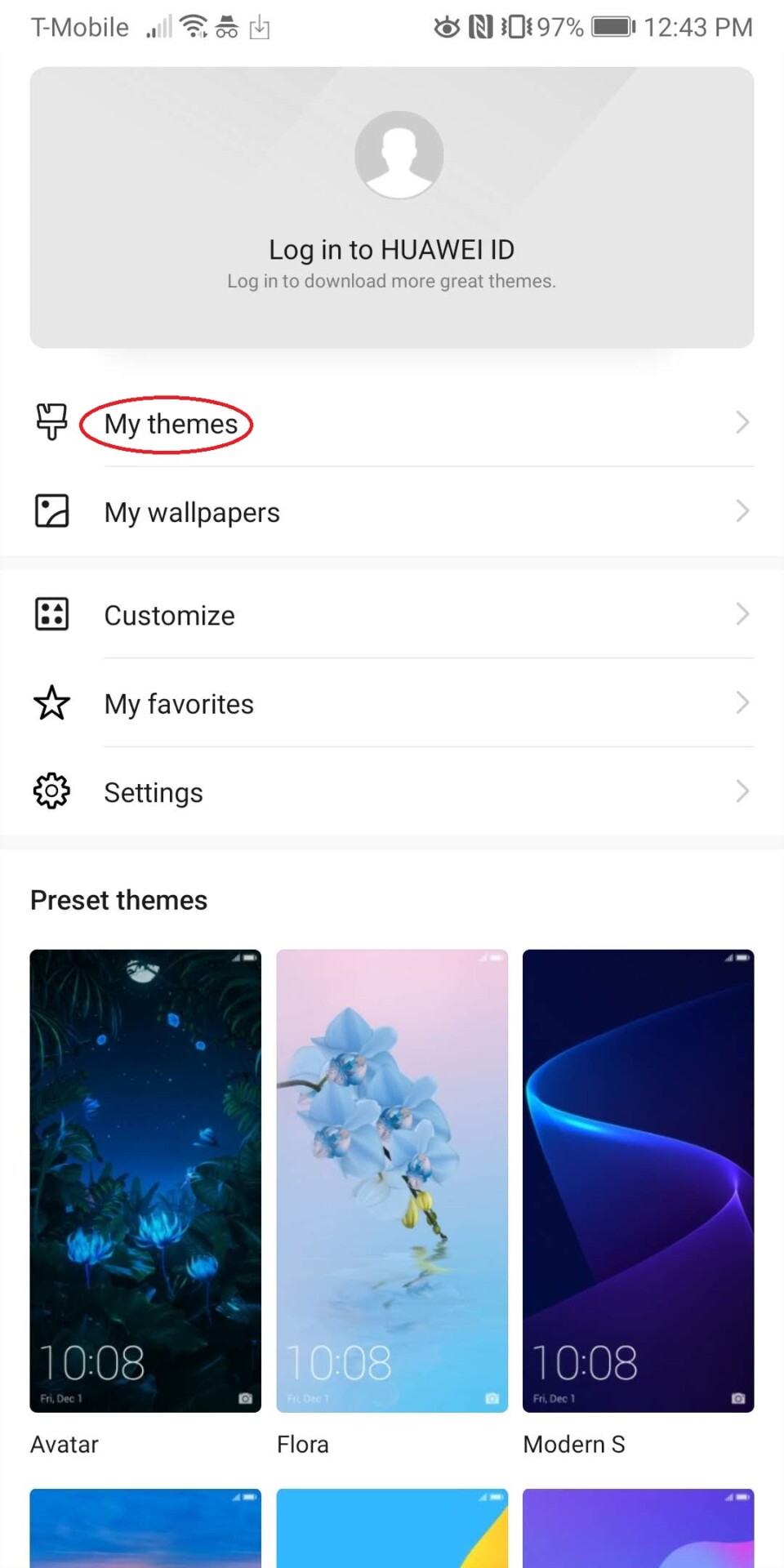 themes for huawei and honor app screenshot 13