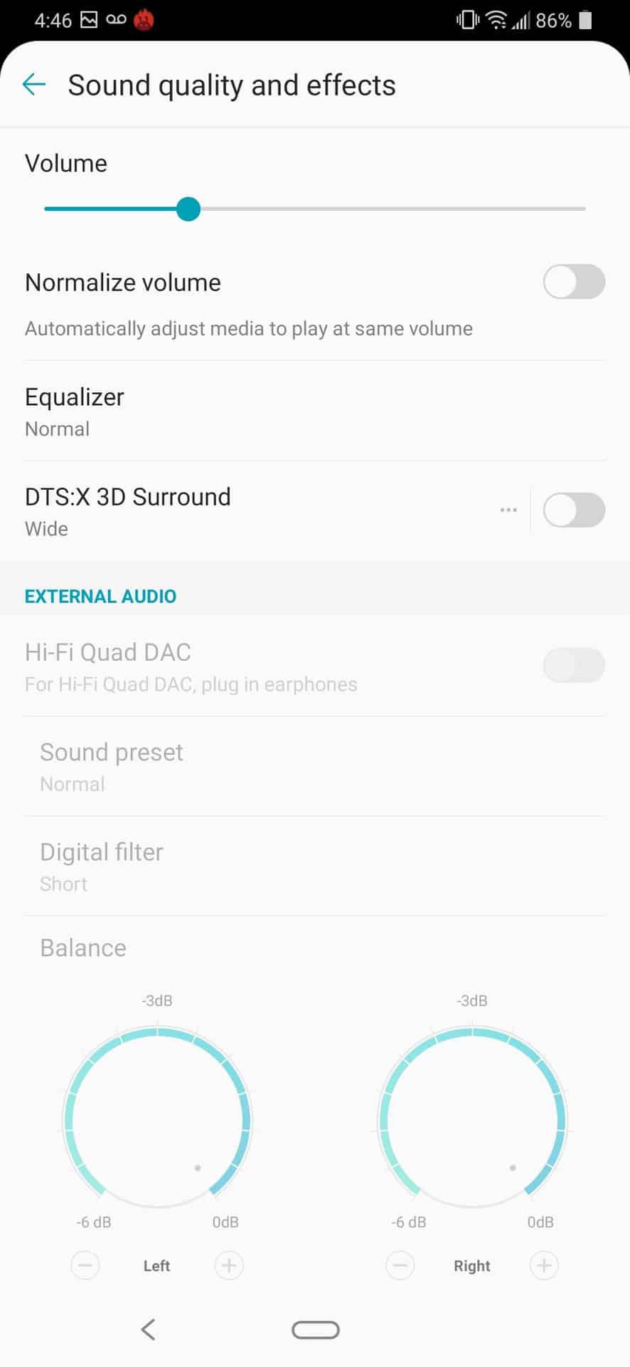 LG G8 ThinQ Review Audio Controls