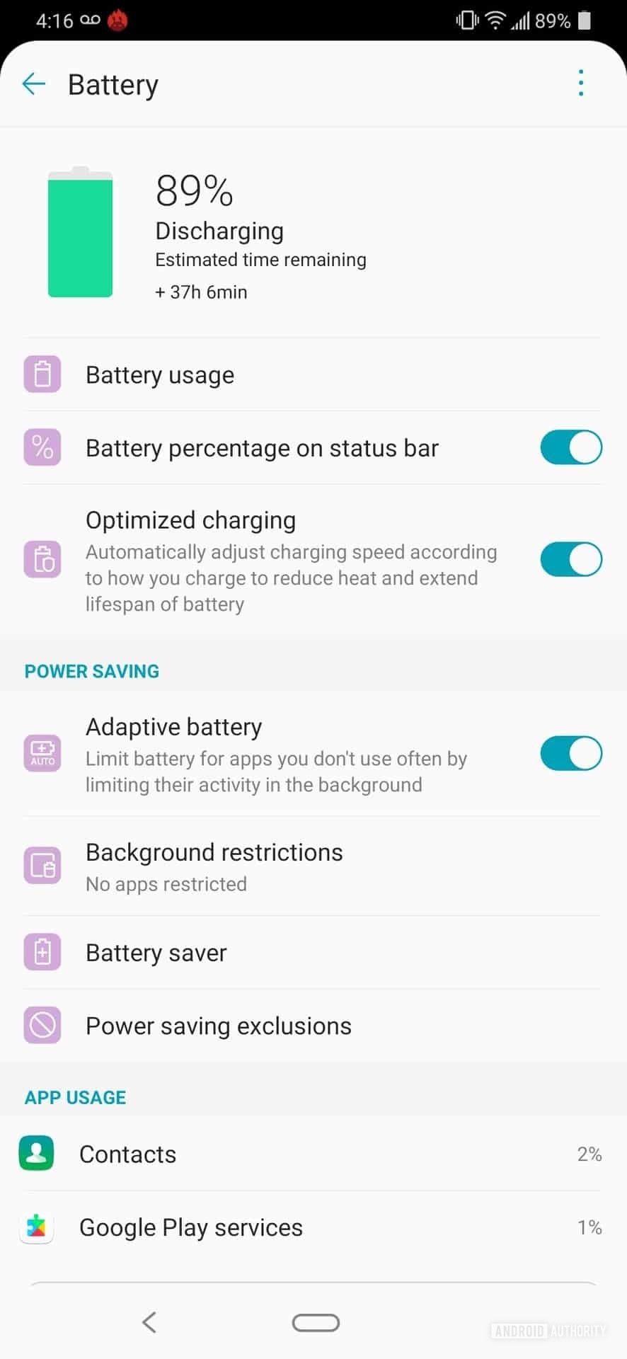 LG G8 ThinQ Review Battery 1