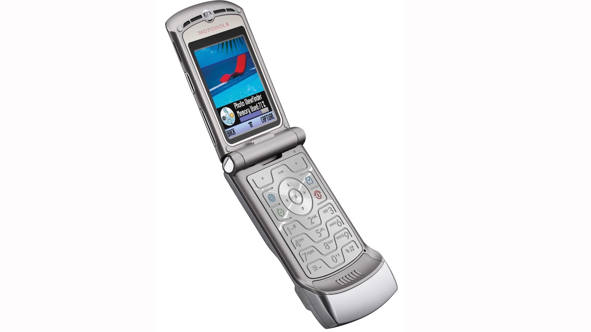 Motorola RAZR clamshell phone