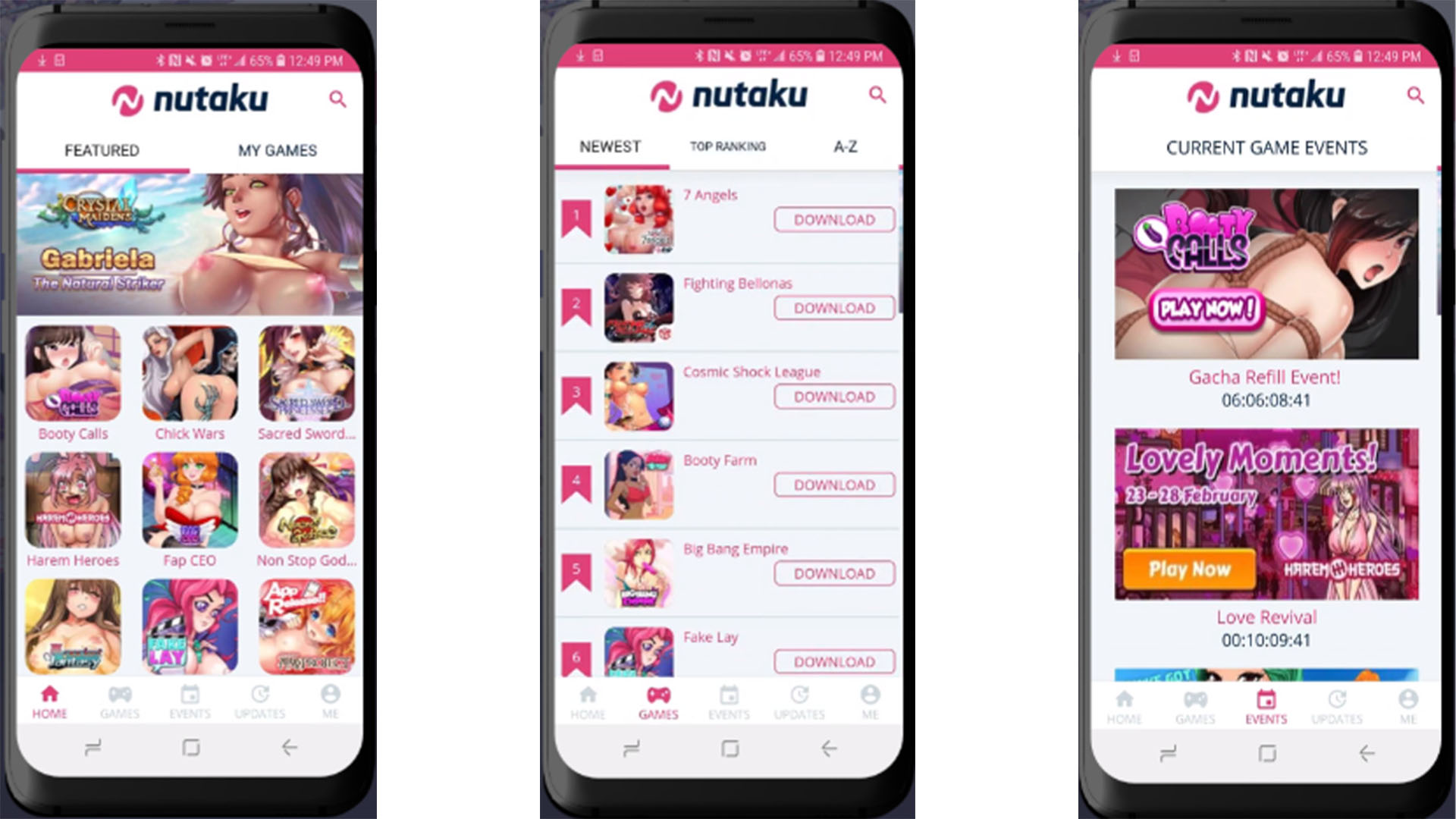 Nutaku screenshot 1