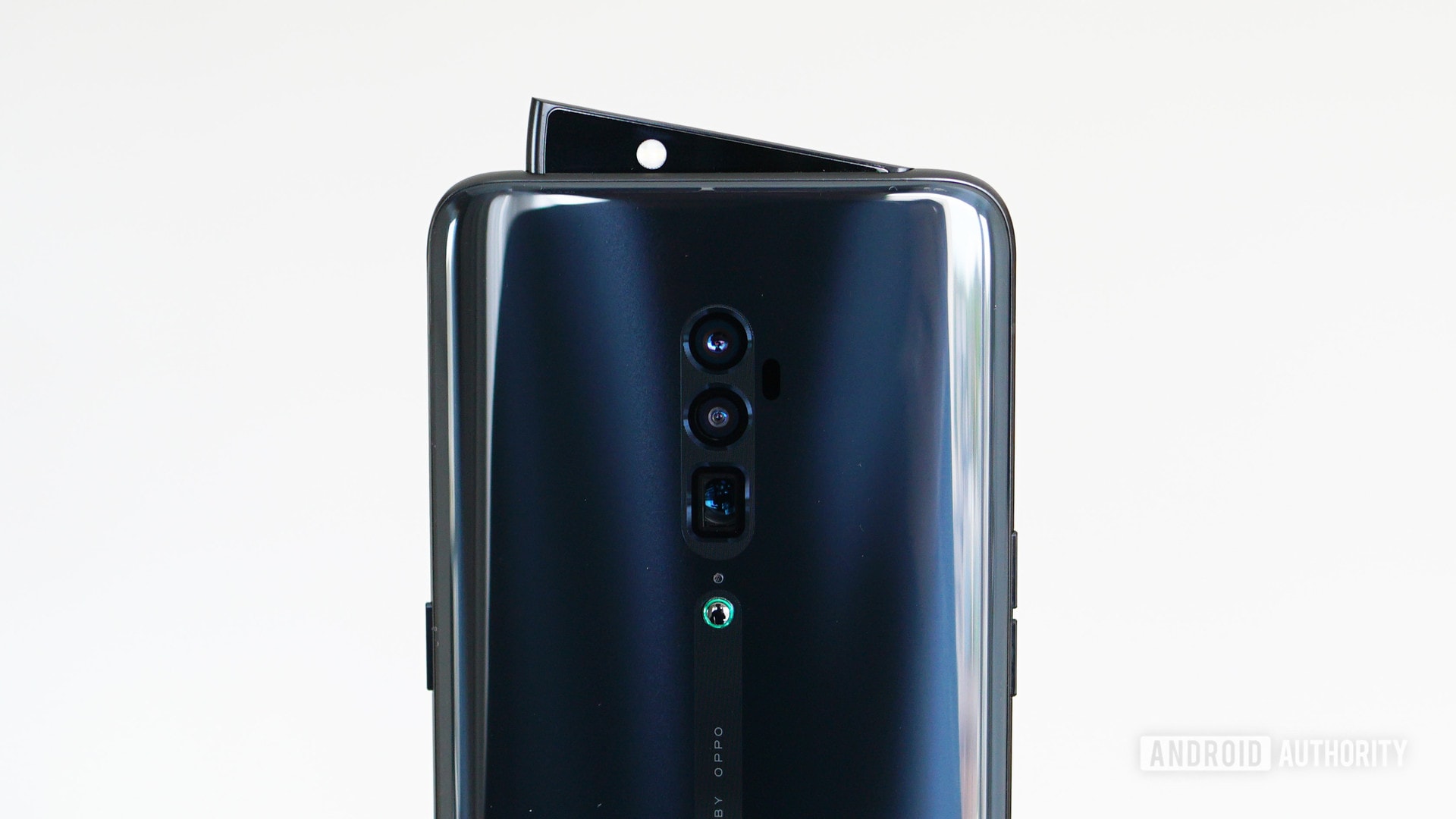 OPPO Reno pop up sharkfin camera back