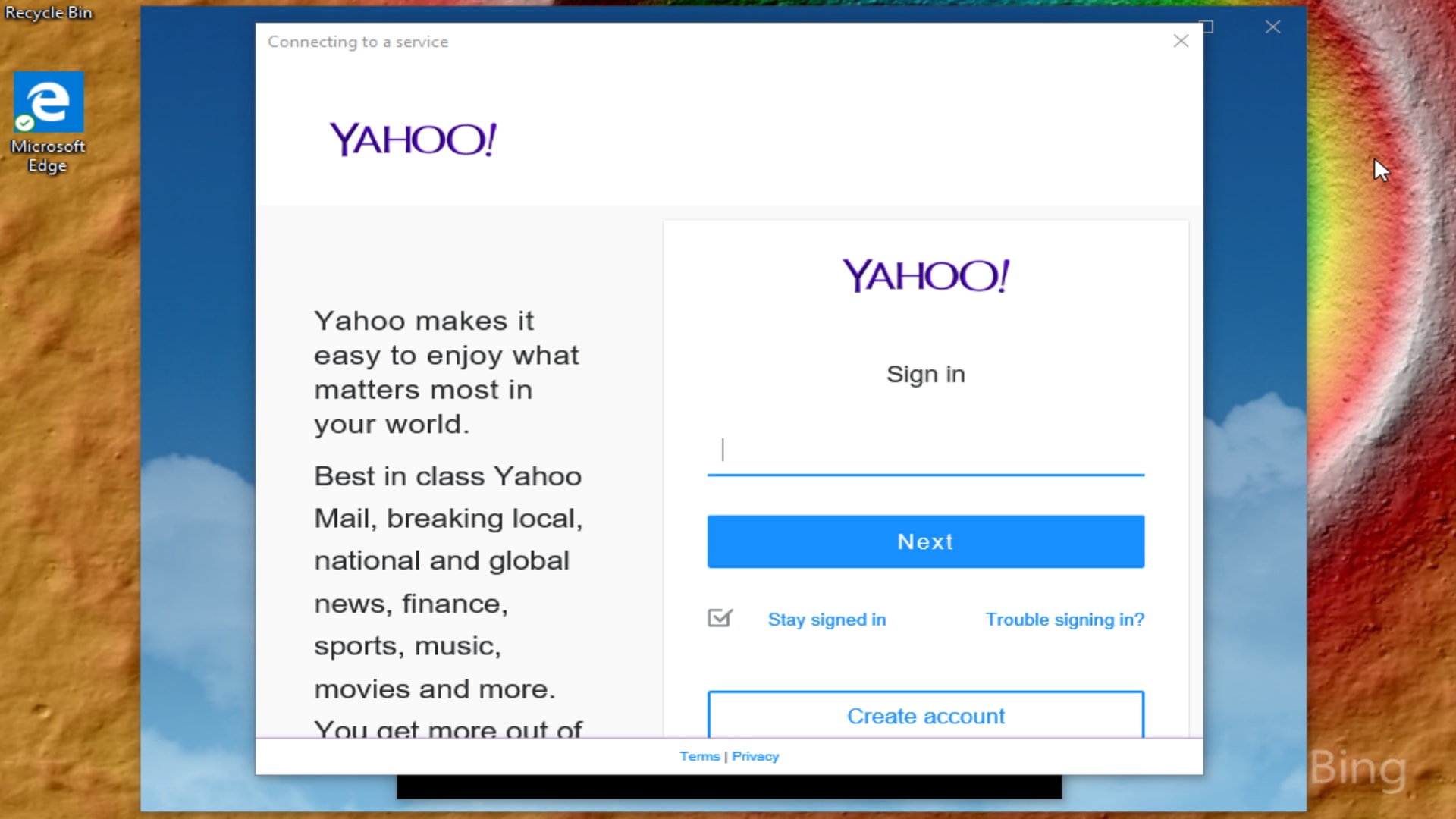 Windows 10 Mail Add Yahoo