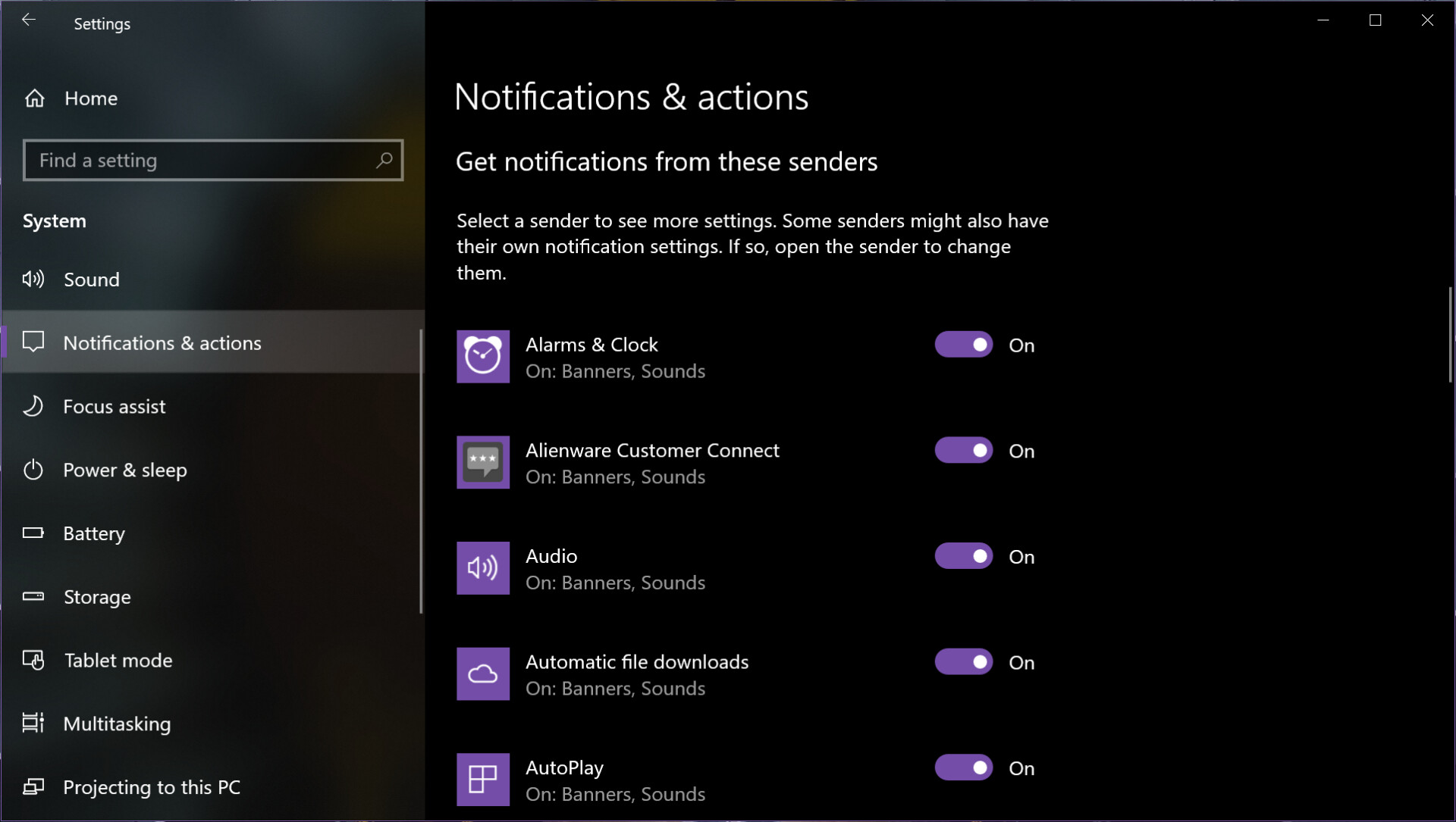 Windows 10 get notifications from senders - How to use notifications in Windows 10