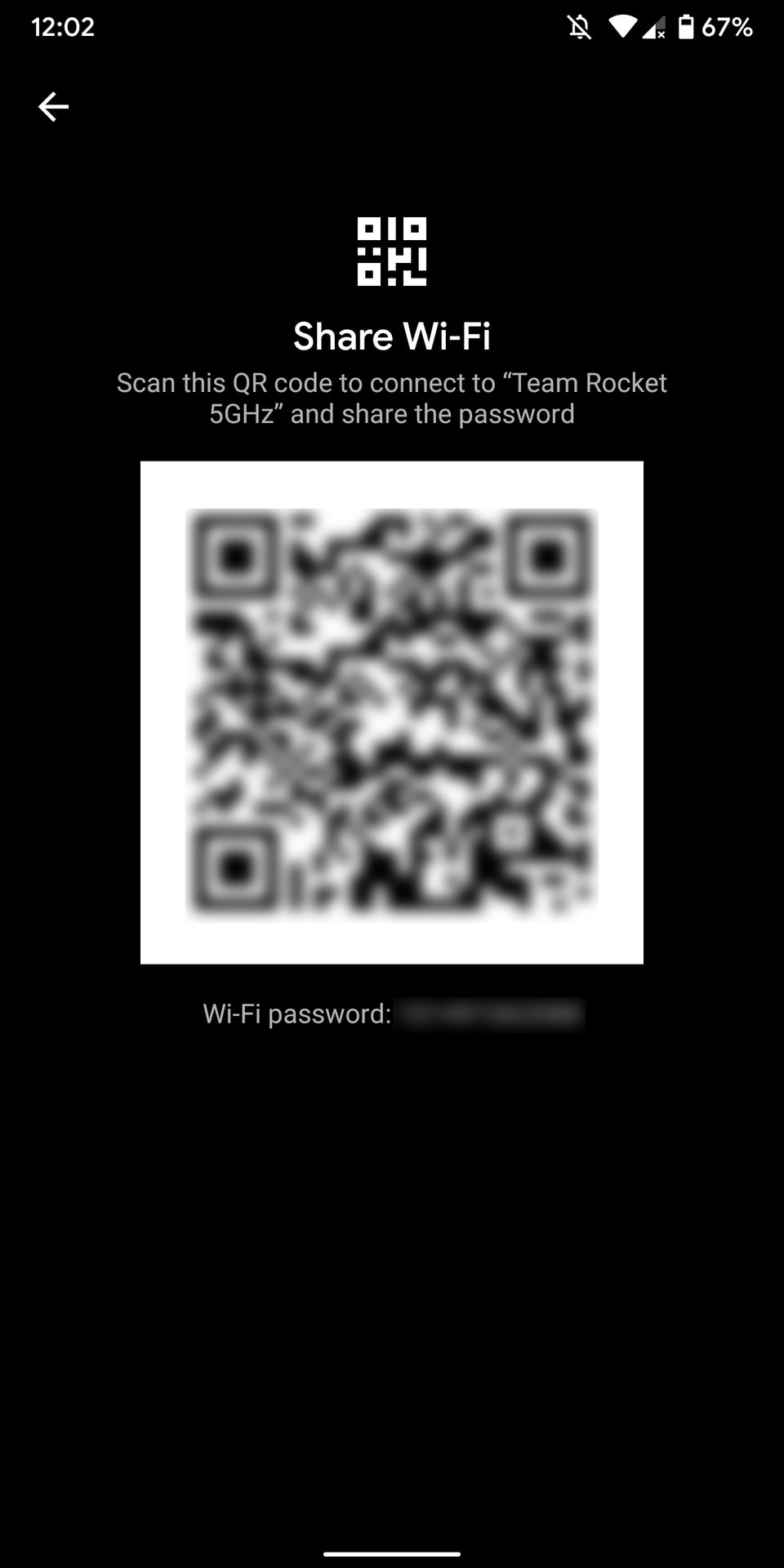 android q beta 3 screenshot wi-fi password in plain text