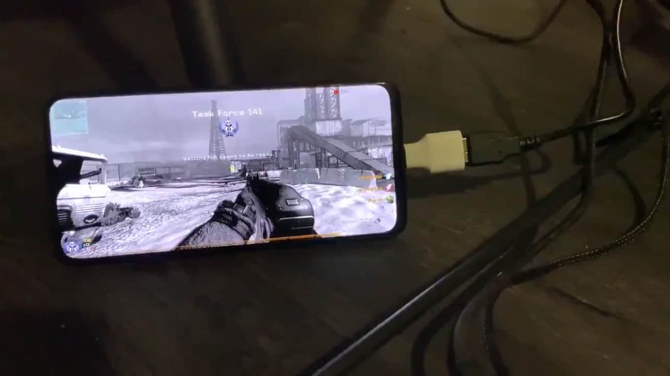 Call of Duty 4 on the OnePlus 6T.