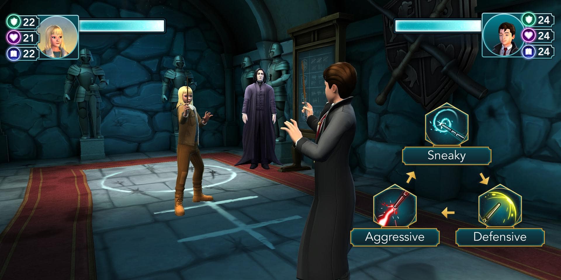 harry potter hogwarts mystery dueling