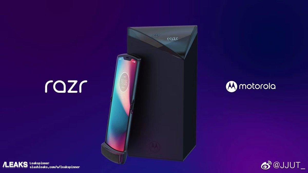 An apparent Motorola RAZR leak.