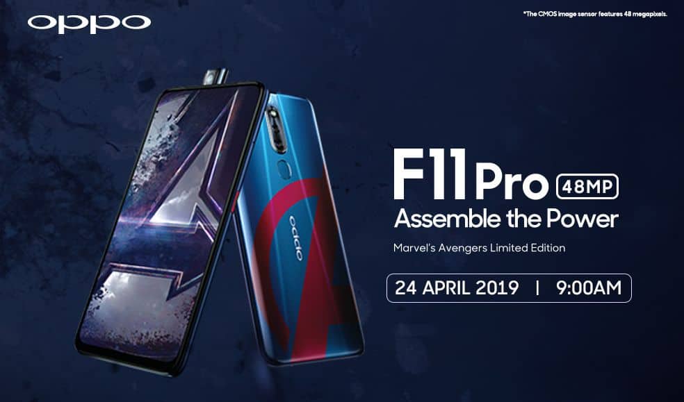 OPPO F11 Pro Avengers Edition