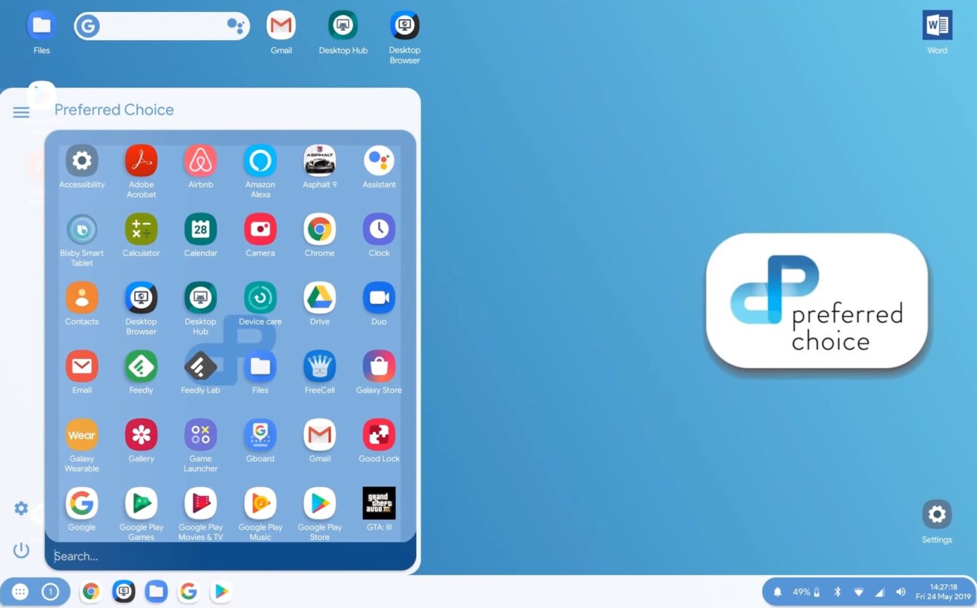 Android Q desktop mode looks great in this early demo - Android Authority