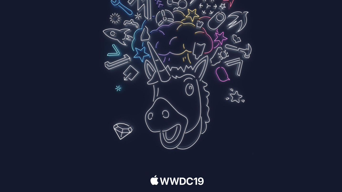 The invitation sent out to members of the press for the 2019 Apple WWDC event.