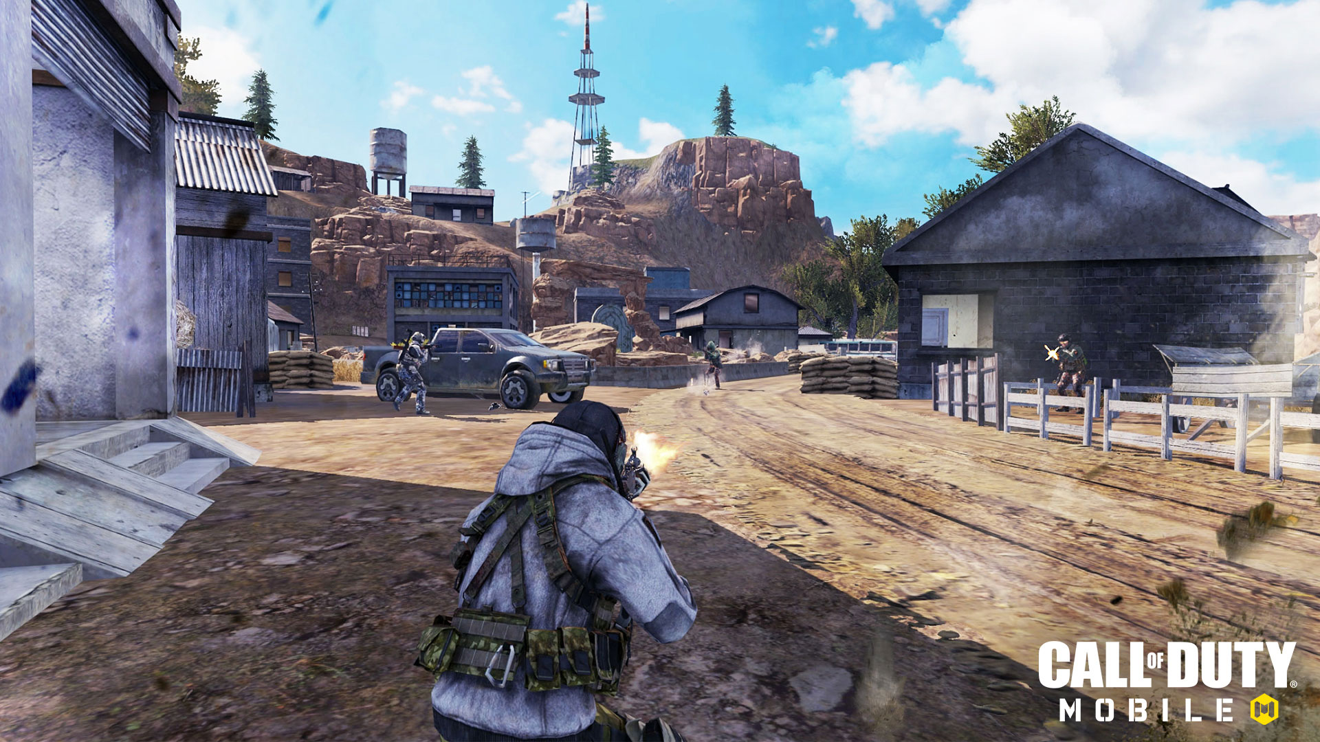Screenshot of Call of Duty: Mobile's Battle Royale mode.