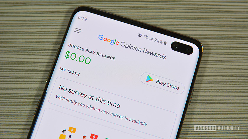A photo of Google Opinion Rewards, one of the best free android apps