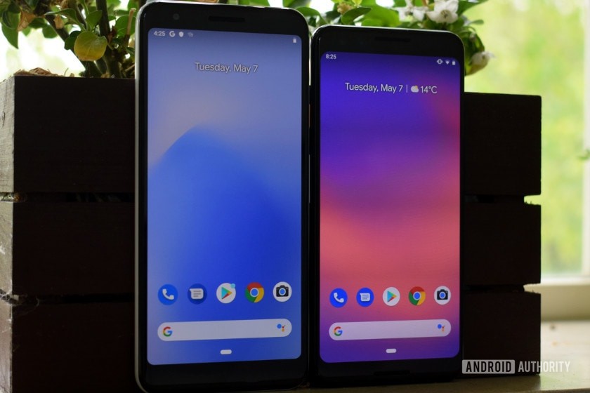 Google Pixel 3a vs Pixel 3 screens