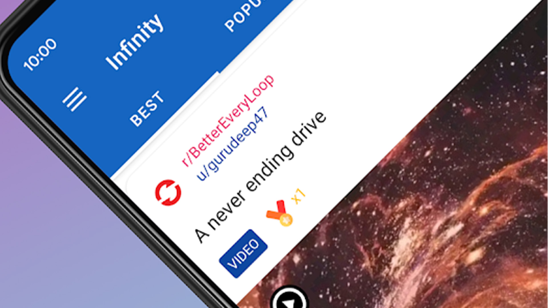 Infinity best reddit apps for android