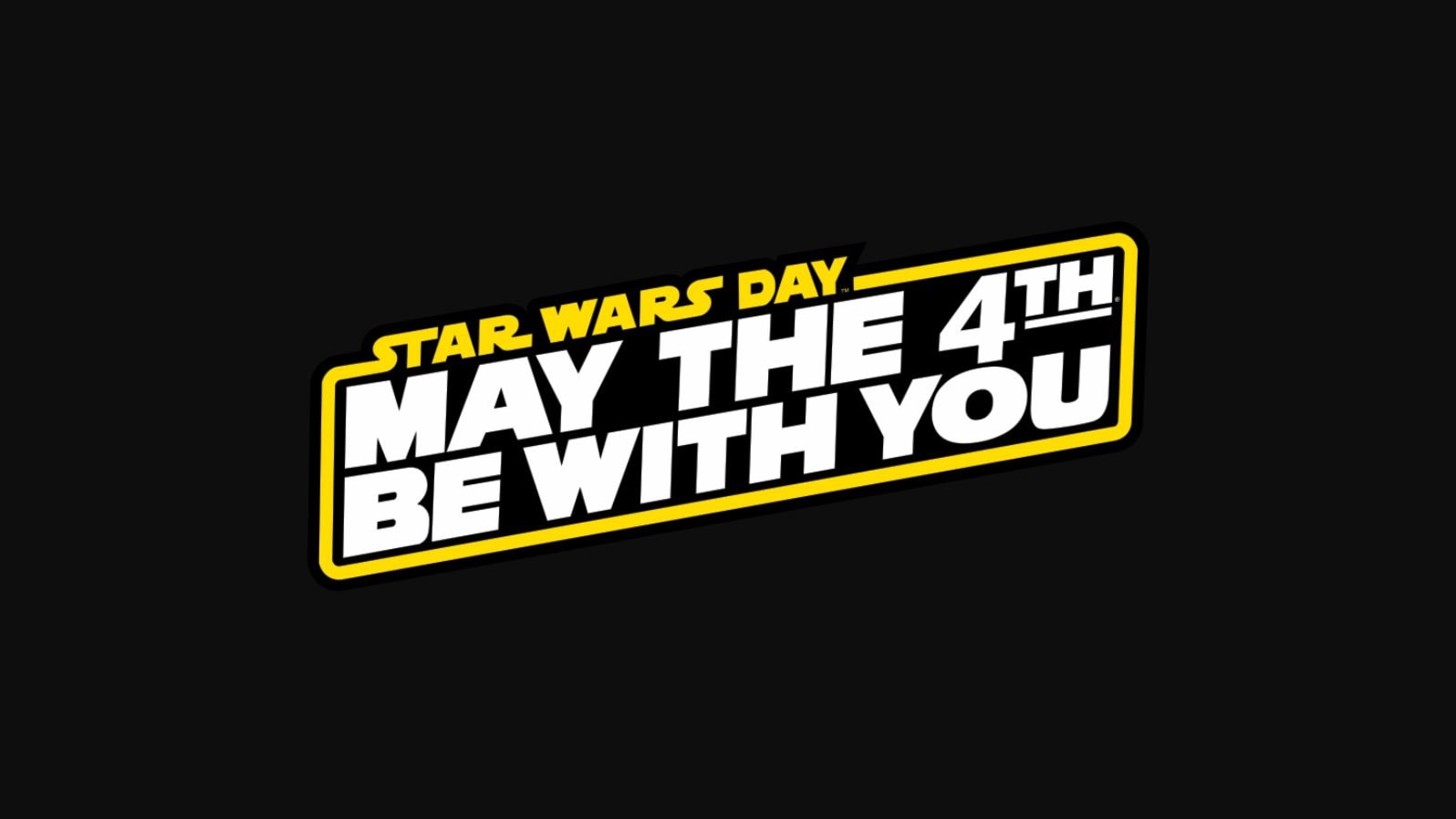 May the 4th be with you.