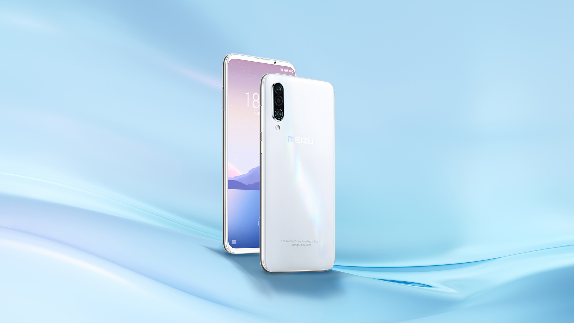 Official render of the Meizu 16XS.