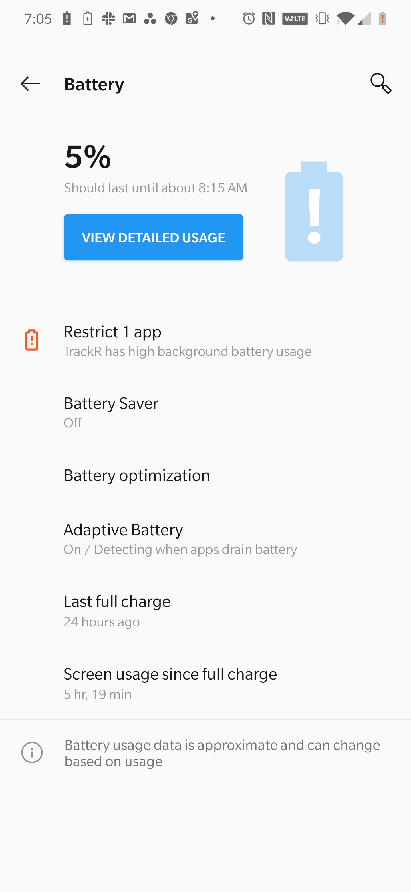 OnePlus 7 Pro Battery Life 3