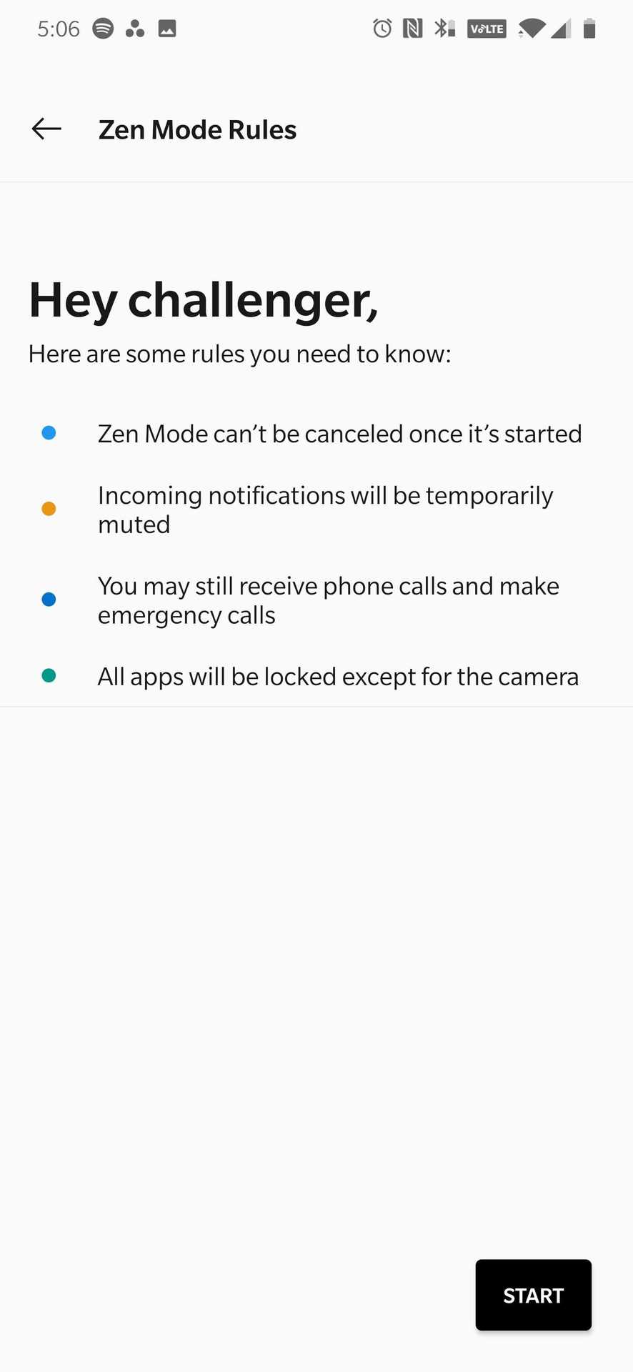 OnePlus 7 Pro Zen Mode
